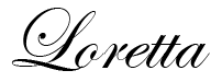 Loretta signature